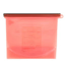 Reusable Silicone Food Storage Bags 4 PCS, Freezer Bags Food Bags Leakproof BPA Free for Vegetable, Fruit, Sandwich, Snack, Liquid, Travel