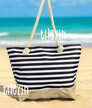 Beach Bag for Women, Large Summer Beach Tote Bag with Zipper and Rope Handle, Canvas Shoulder Handbags Travel Tote for Beach Travel Holiday Shopping Gym Bag