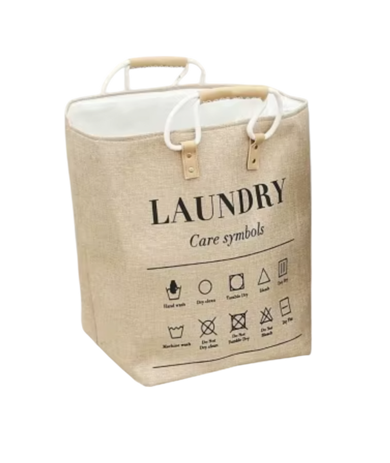 Grey Foldable Laundry Basket, Collapsible Laundry Hamper, Portable Laundry Basket for Storing Clothes, Toys, Books, Suitable For Bedroom, Laundry Room, Closet, Bathroom, Dormitories