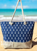 Beach Bag for Women, Large Summer Beach Tote Bag with Zipper and Rope Handle, Canvas Shoulder Handbags Travel Tote for Beach Travel Holiday Shopping Gym Bag