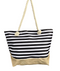 Beach Bag for Women, Large Summer Beach Tote Bag with Zipper and Rope Handle, Canvas Shoulder Handbags Travel Tote for Beach Travel Holiday Shopping Gym Bag