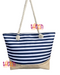 Beach Bag for Women, Large Summer Beach Tote Bag with Zipper and Rope Handle, Canvas Shoulder Handbags Travel Tote for Beach Travel Holiday Shopping Gym Bag