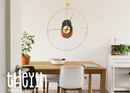 60cm SUPER SILENT Minimalist Modern To Classic Wall Clock, Quiet Non-Ticking Quartz Movement for Living Room, Office, Kitchen, Bedroom