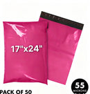 XXX Large Pink Self-Seal Mailing Bags (Pack of 50)