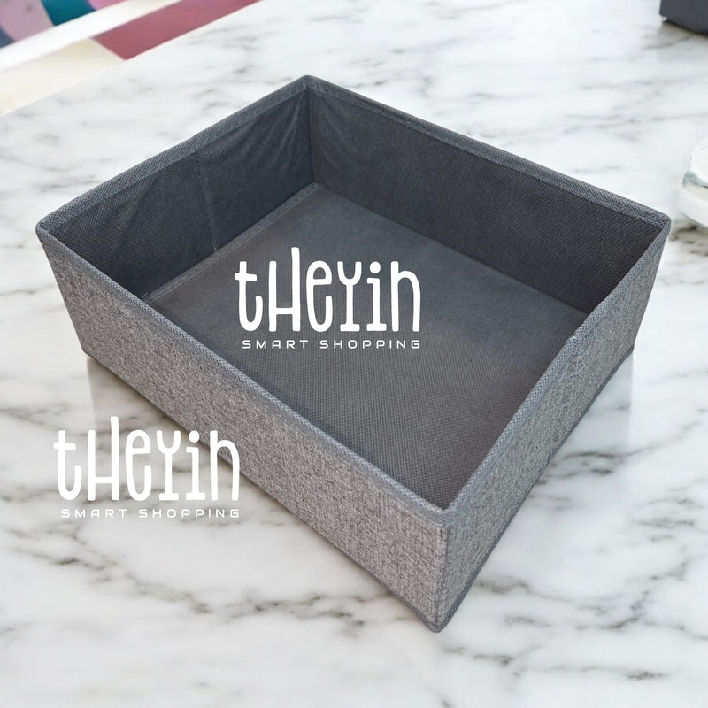 4-Piece Foldable Drawer Organiser Storage Boxes – Tidy Divider for Wardrobe