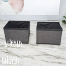 4-Piece Foldable Drawer Organiser Storage Boxes – Tidy Divider for Wardrobe