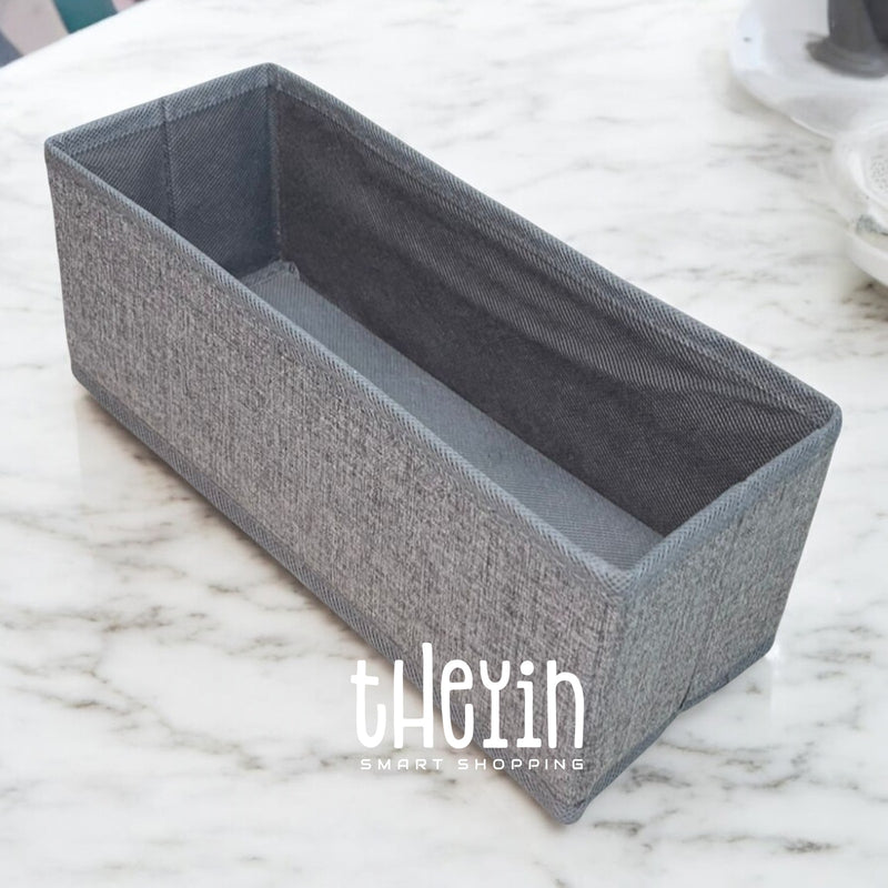 4-Piece Foldable Drawer Organiser Storage Boxes – Tidy Divider for Wardrobe