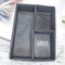 4-Piece Foldable Drawer Organiser Storage Boxes – Tidy Divider for Wardrobe