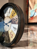 48 cm Vintage Wall Clock Large with Numerals: Classic Antique Quartz Silent Non-Ticking Wall Clock for Home Décor