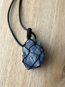 Raw Crystal Necklace Natural Stone Necklace Crystal Necklace Chunky Crystal