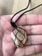 Raw Crystal Necklace Natural Stone Necklace Crystal Necklace Chunky Crystal