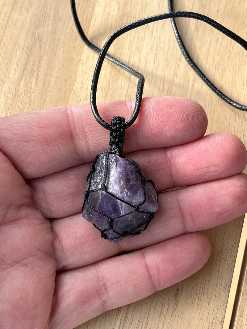 Gemstone Natural Crystal Necklace Calista Gold Faceted Teardrop