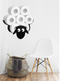 Sheep Style Toilet Roll Paper Tissue Storage Bathroom Wall Mount Metal Holder