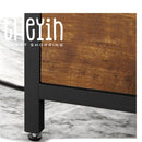 Rustic Shoe Cabinet with 3 Flip Drawers – Space-Saving Shoe Storage Solution