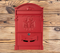 Large Vintage Outdoor Lockable Letter Post Box Mailbox Wall-Mounted Secure Mail