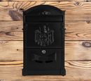 Large Vintage Outdoor Lockable Letter Post Box Mailbox Wall-Mounted Secure Mail