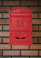 Large Vintage Outdoor Lockable Letter Post Box Mailbox Wall-Mounted Secure Mail
