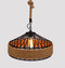 30cm Vintage Industrial Loft Hemp Rope Iron Pendant Ceiling Light
