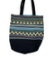 Striped Beach Tote Bags for Women Large Shoulder Bag College School Work Travel