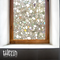 2m Pebble Pattern Frosted Privacy Window Film, Bubble Free, Stained Cling Static Glass Covering for Home &amp; Office