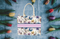 Floral Printed Jute Shopping Bag with Magnetic Buckle - Eco-Friendly Hemp Tote, 37x32x13cm