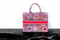 Floral Printed Jute Shopping Bag with Magnetic Buckle - Eco-Friendly Hemp Tote, 37x32x13cm