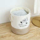 Kids Storage Basket Large Foldable Laundry Basket Hamper Storage Box for Storage Clothes Toys in Children's Room