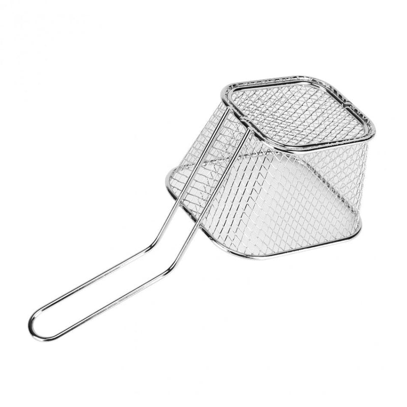 [UK Seller] 8 Pcs Mini Chip Baskets Kitchen Fryer Serving Tray Food Presentation Basket Tool