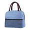 Insulated Stripe Lunch Bag Thermal Cooler Women Kids Picnic Food Box Tote Bags UK