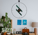 60cm SUPER SILENT Minimalist Modern To Classic Wall Clock, Quiet Non-Ticking Quartz Movement for Living Room, Office, Kitchen, Bedroom