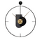 60cm SUPER SILENT Minimalist Modern To Classic Wall Clock, Quiet Non-Ticking Quartz Movement for Living Room, Office, Kitchen, Bedroom