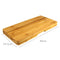 Bamboo Cheese Board Serving Platter With Knife Set