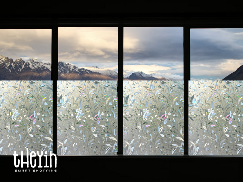 1 Roll PVC Privacy Window Film With Frosted Stripe Pattern, Non-Adhesive Static Cling Sticker 1 Roll PVC Privacy Window Film With Frosted Stripe Pattern, Non-Adhesive Static Cling Sticker