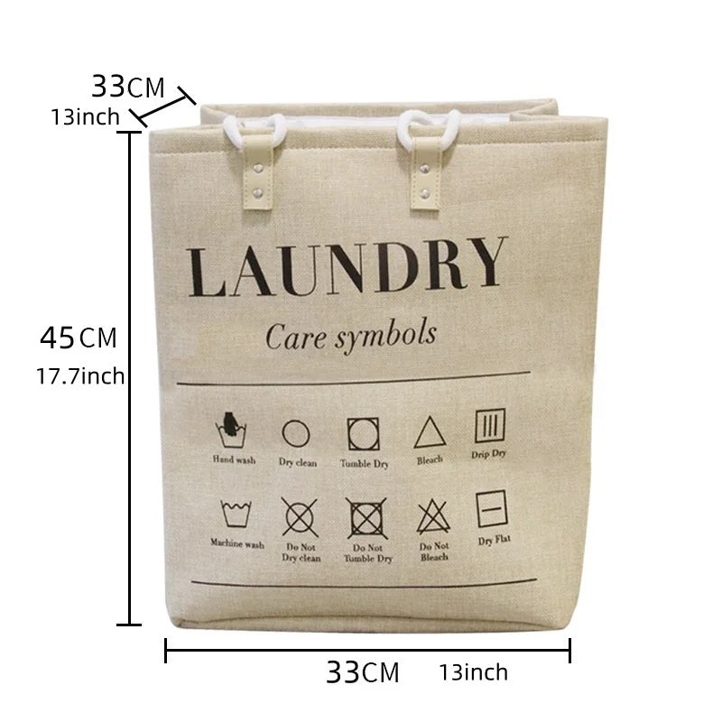 Grey Foldable Laundry Basket, Collapsible Laundry Hamper, Portable Laundry Basket for Storing Clothes, Toys, Books, Suitable For Bedroom, Laundry Room, Closet, Bathroom, Dormitories