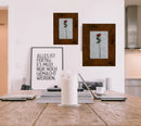 8 x 6 inch Charming Wooden Photo Frame Made of High Quality MDF, Rustic Elegance