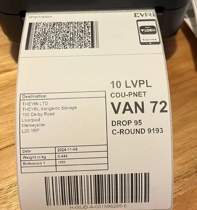 Royal Mail Labels Compatible 4x6" 100x150mm Direct Thermal For Zebra Printers