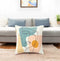 2x Abstract Face Design Cushion Cover 18x18" Cushion Cover