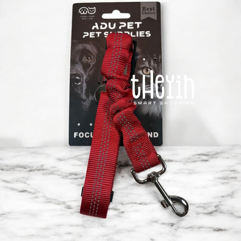 Anti Shock Pet Dog Car Seat Belt Clip Bungee Lead Vehicle Travel Safety Harness