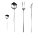 24 Piece Cutlery Set Stainless Steel Dinnerware Dinner Spoon Fork Tea Coffee Spoon Boxed