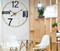 60cm SUPER SILENT Minimalist Modern To Classic Wall Clock, Quiet Non-Ticking Quartz Movement for Living Room, Office, Kitchen, Bedroom