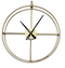 60cm SUPER SILENT Golden Minimalist Modern To Classic Wall Clock, Quiet Non-Ticking Quartz Movement for Living Room, Office, Kitchen, Bedroom