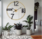 60cm SUPER SILENT Minimalist Modern To Classic Wall Clock, Quiet Non-Ticking Quartz Movement for Living Room, Office, Kitchen, Bedroom