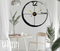 60cm SUPER SILENT Minimalist Modern To Classic Wall Clock, Quiet Non-Ticking Quartz Movement for Living Room, Office, Kitchen, Bedroom