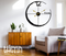 60cm SUPER SILENT Minimalist Modern To Classic Wall Clock, Quiet Non-Ticking Quartz Movement for Living Room, Office, Kitchen, Bedroom