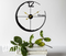 60cm SUPER SILENT Minimalist Modern To Classic Wall Clock, Quiet Non-Ticking Quartz Movement for Living Room, Office, Kitchen, Bedroom