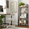 Ladder Shelf 4-Tier Bookcase Storage Unit for Living Room Bedroom Kitchen Vintage Black