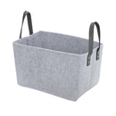 Shelf Box Organizer Laundry Bag Closet Toy Book Hamper Felt Storage Basket