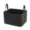 Shelf Box Organizer Laundry Bag Closet Toy Book Hamper Felt Storage Basket