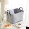 Shelf Box Organizer Laundry Bag Closet Toy Book Hamper Felt Storage Basket