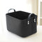 Shelf Box Organizer Laundry Bag Closet Toy Book Hamper Felt Storage Basket